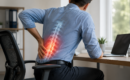 Lower back pain after sitting