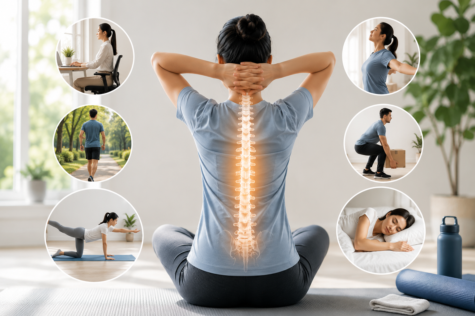 Tips to Prevention spine problems