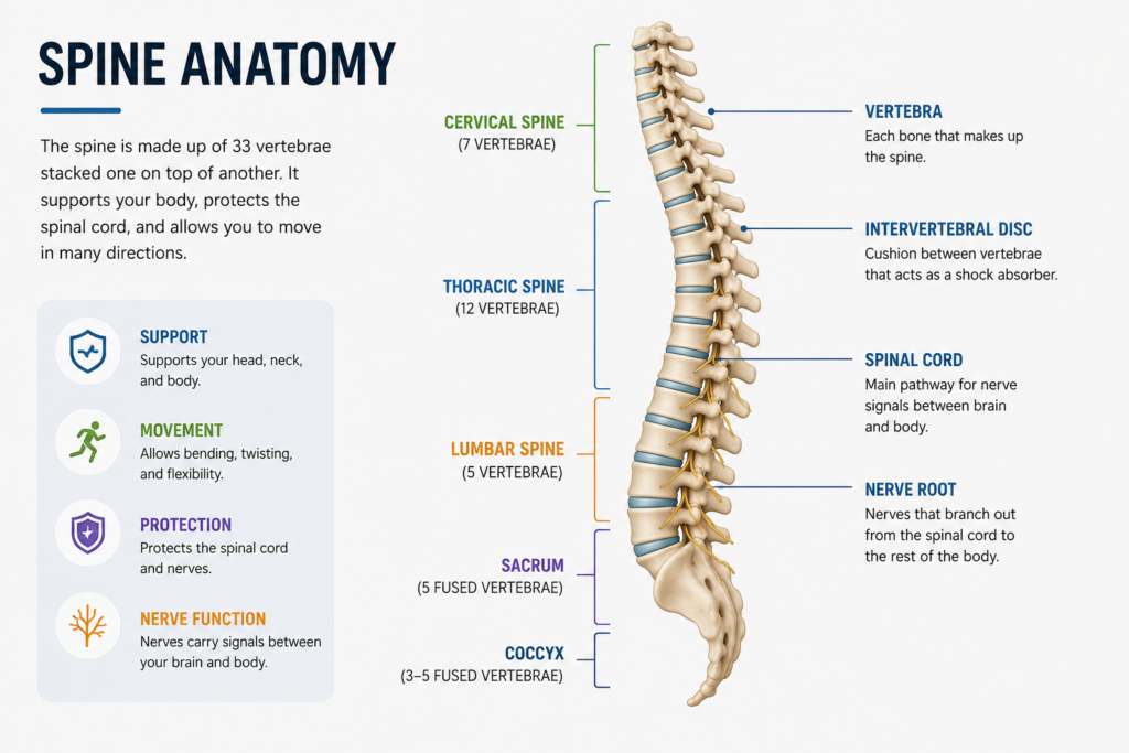 Spine anatomy