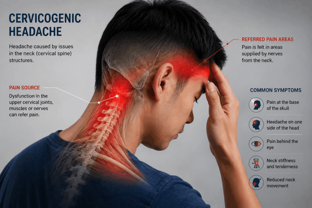 Anatomy cervicogenic headache