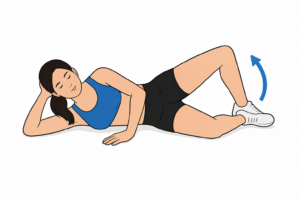 clamshell exercise for hip pain