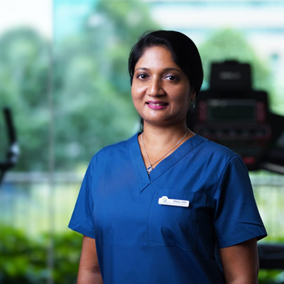Meet Our Physiotherapy Team, Sheny John Senior Physiotherapist